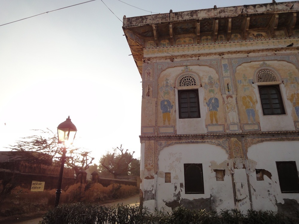 Sunset in Rajasthan.